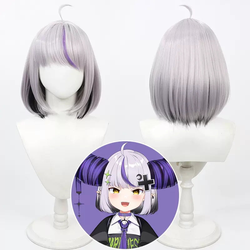Virtual YouTuber La+ Darknesss Laplus Third Costume Cosplay Wig