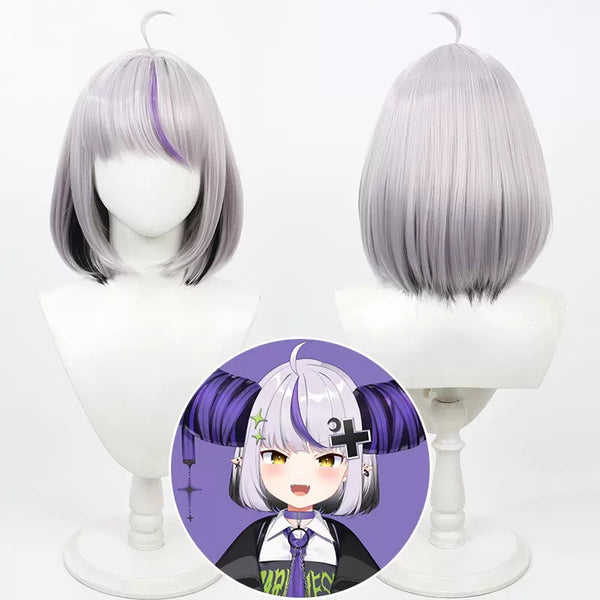 Virtual YouTuber La+ Darknesss Laplus Third Costume Cosplay Wig