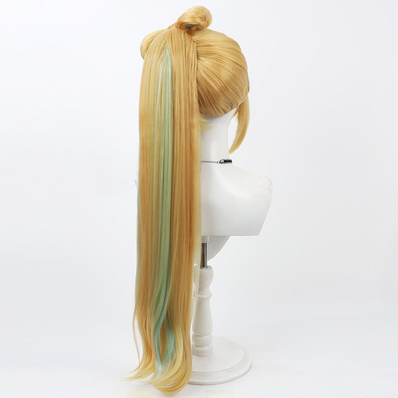Virtual YouTuber Mitarashi-dan NIJISANJI Tachitsute Toto Cosplay Wig