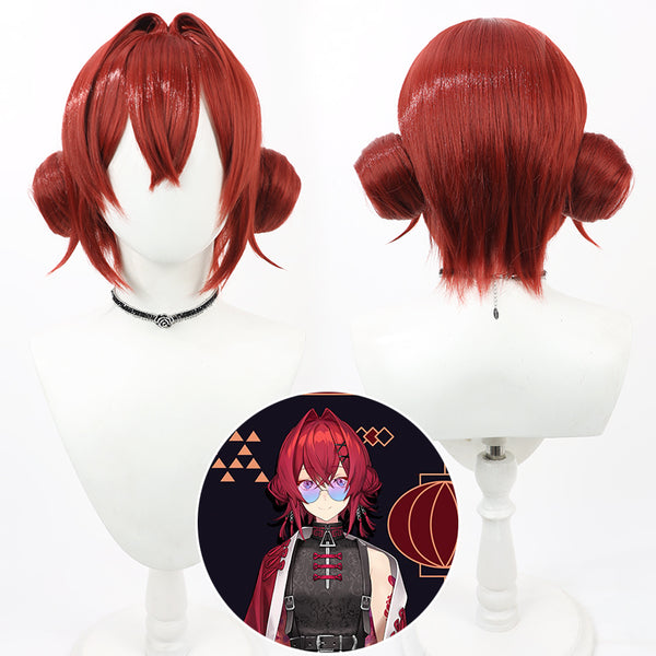 Virtual YouTuber NIJISANJI Ange Katrina Japanese-Western Style Outfit Cosplay Wig