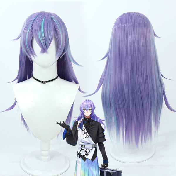 Virtual YouTuber NIJISANJI Dytica Hoshirube Cosplay Wig