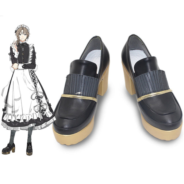 Virtual YouTuber NIJISANJI Kanae Maid Outfit Cosplay Shoes