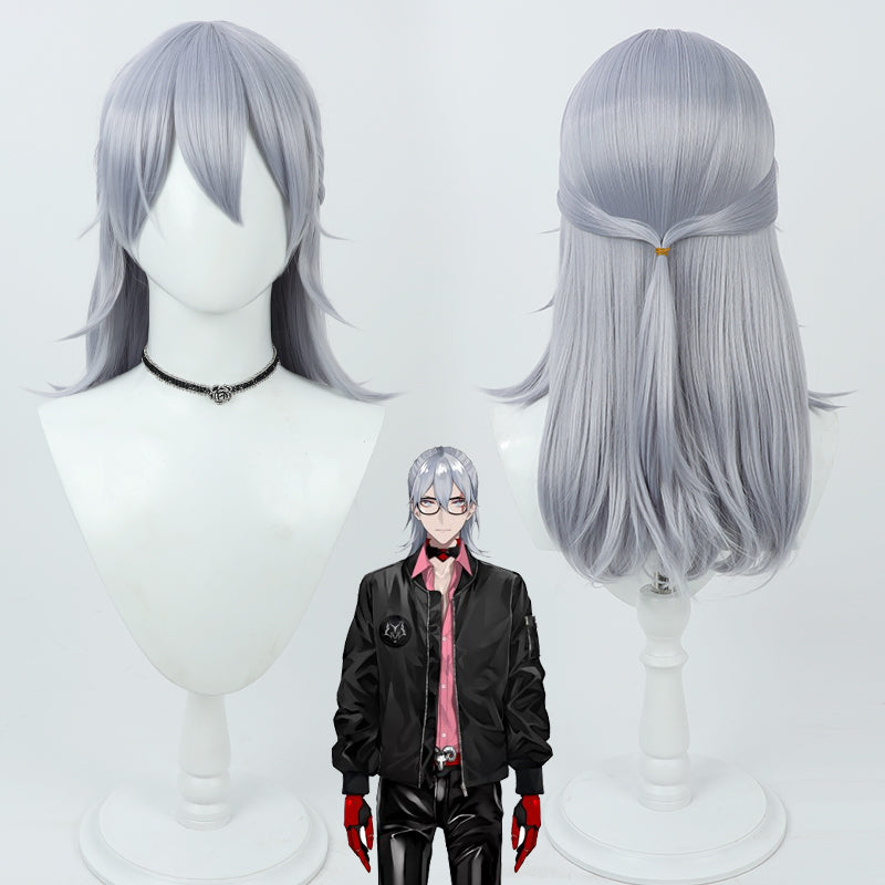 Virtual YouTuber NIJISANJI Noctyx Fulgur Ovid 2023 Outfit Cosplay Wig