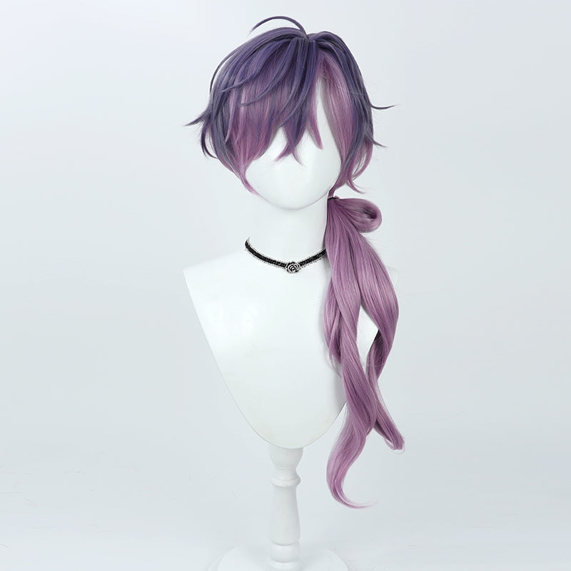 Virtual YouTuber NIJISANJI Noctyx Uki Violeta 2023 Outfit Cosplay Wig