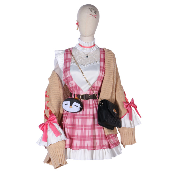 Virtual YouTuber NIJISANJI OBSYDIA Petra Gurin Spring Outfit Cosplay Costume