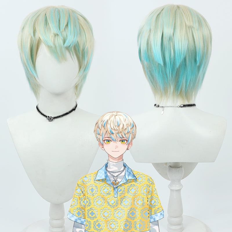 Virtual YouTuber NIJISANJI Oriens Hibachi Mana Cosplay Wig