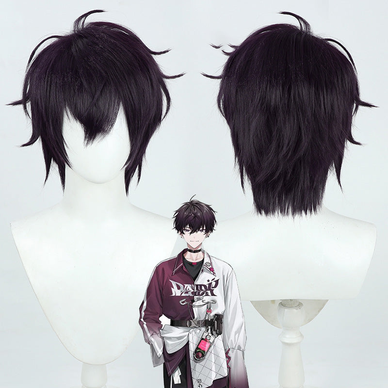 Virtual YouTuber NIJISANJI Oriens Saiki Ittetsu Cosplay Wig