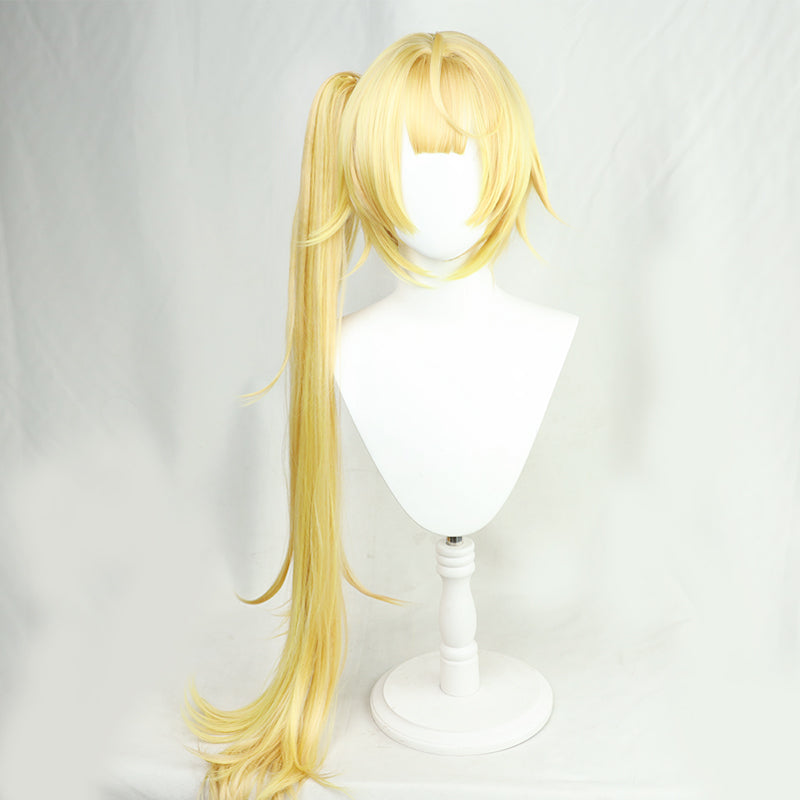 Virtual YouTuber NIJISANJI Orihimeboshi Hoshikawa Sara Cosplay Wig