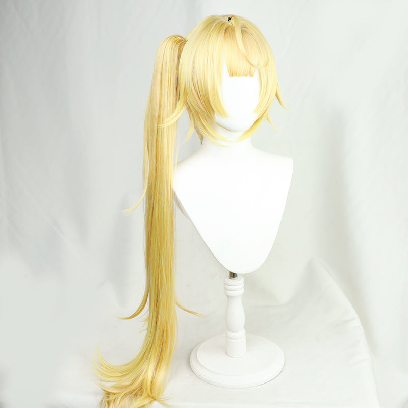 Virtual YouTuber NIJISANJI Orihimeboshi Hoshikawa Sara Cosplay Wig