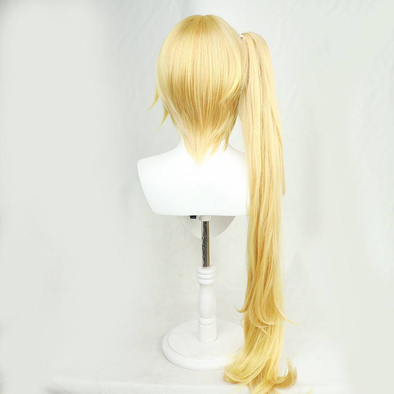 Virtual YouTuber NIJISANJI Orihimeboshi Hoshikawa Sara Cosplay Wig