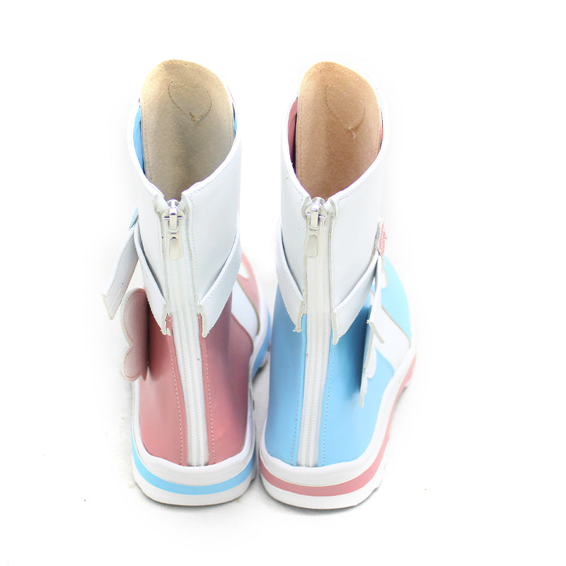 Virtual YouTuber NIJISANJI Posanke Amamiya Kokoro Angel Outfit Cosplay Shoes