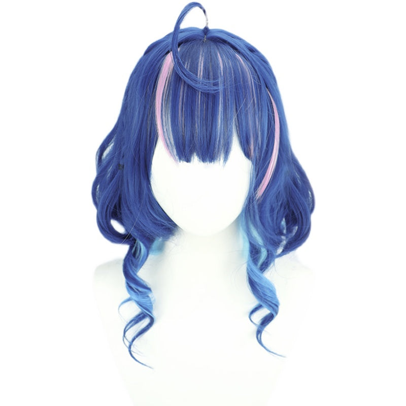 Virtual YouTuber NIJISANJI Posanke Amamiya Kokoro Angel Outfit Cosplay Wig