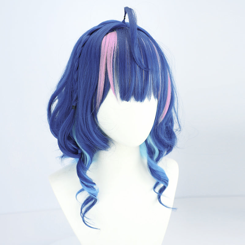Virtual YouTuber NIJISANJI Posanke Amamiya Kokoro Angel Outfit Cosplay Wig