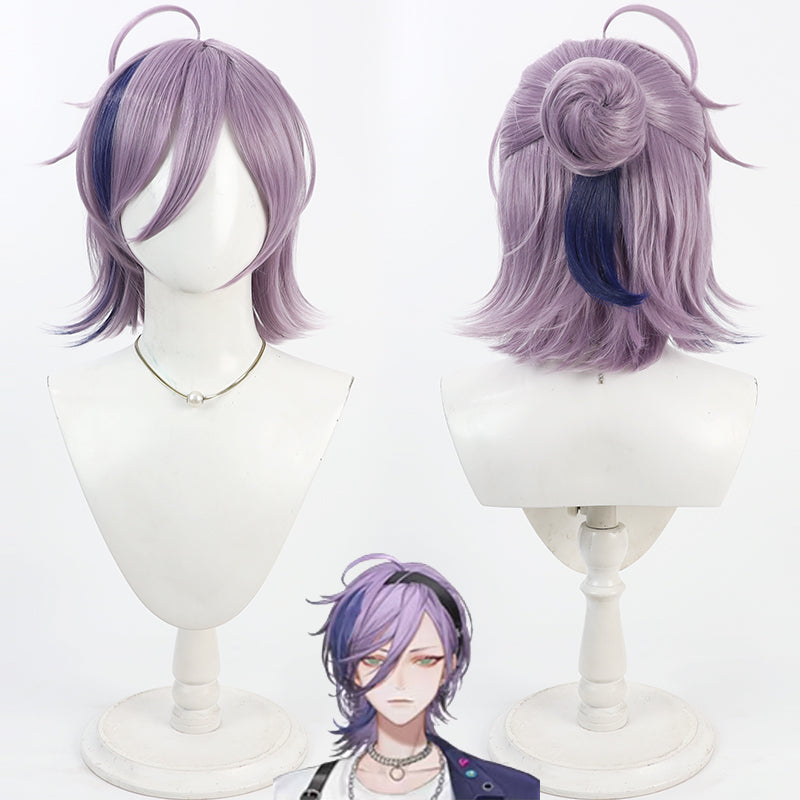 Virtual YouTuber NIJISANJI Sakaki Ness 3SKM Outfit Cosplay Wig