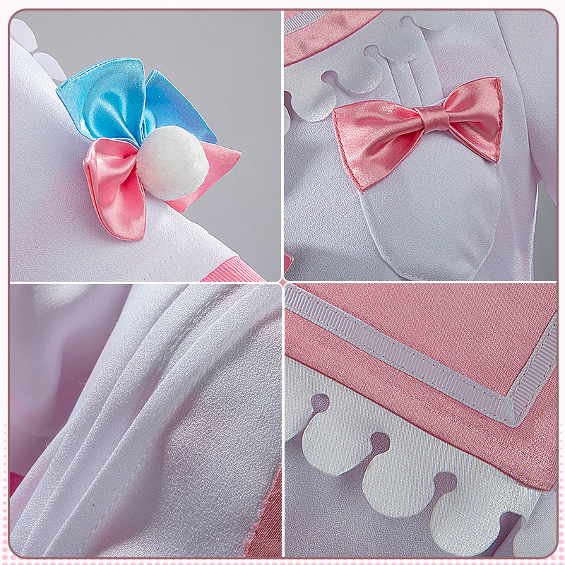 Virtual YouTuber NIJISANJI Yang Nari Loose Fluffy Sailor Uniform Cosplay Costume