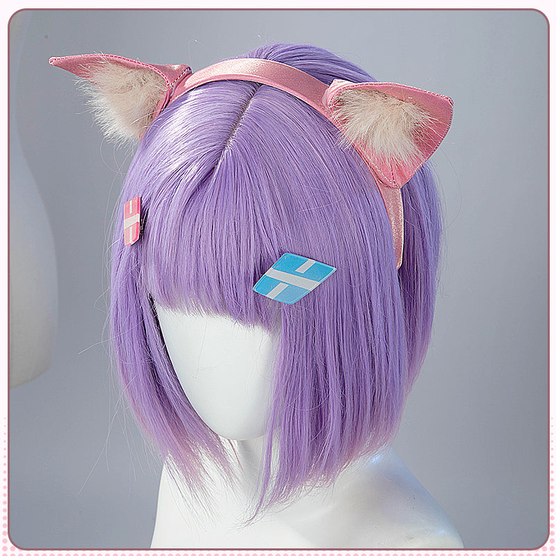 Virtual YouTuber NIJISANJI Yang Nari Loose Fluffy Sailor Uniform Cosplay Costume
