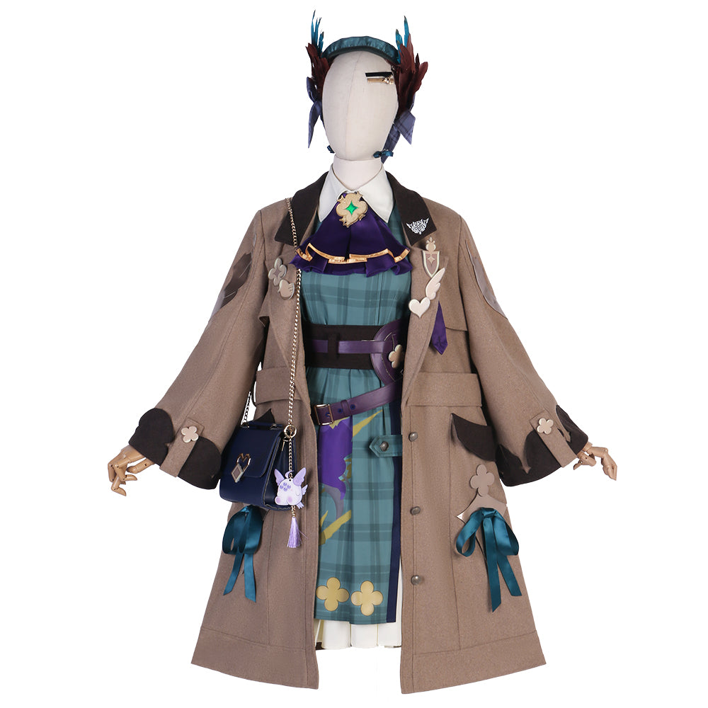 Virtual YouTuber Nijisanji Ethyria Enna Alouette Autumn Outfit Cosplay Costume