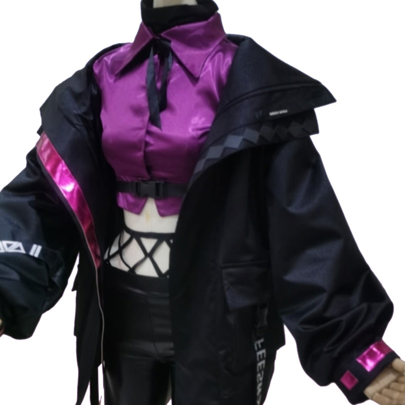 Virtual YouTuber Nijisanji LazuLight Portrait Finana Ryugu February 2023 Costume Cosplay Costume