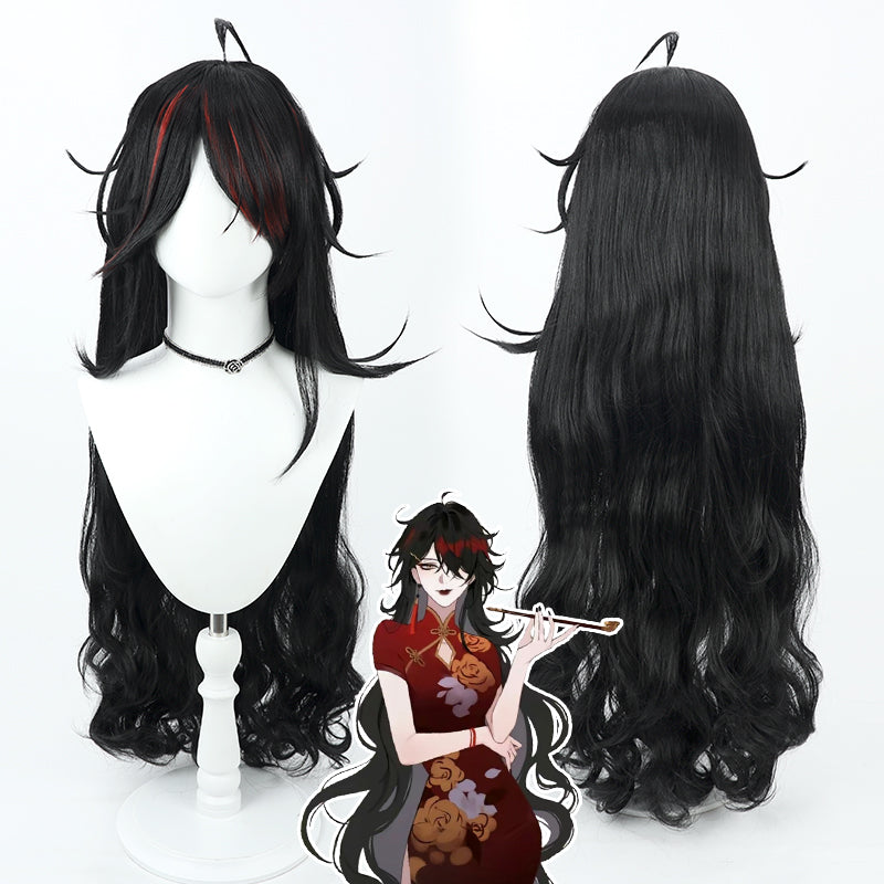 Virtual YouTuber Nijisanji Luxiem Vox Akuma Female Long Wig Cosplay Wig