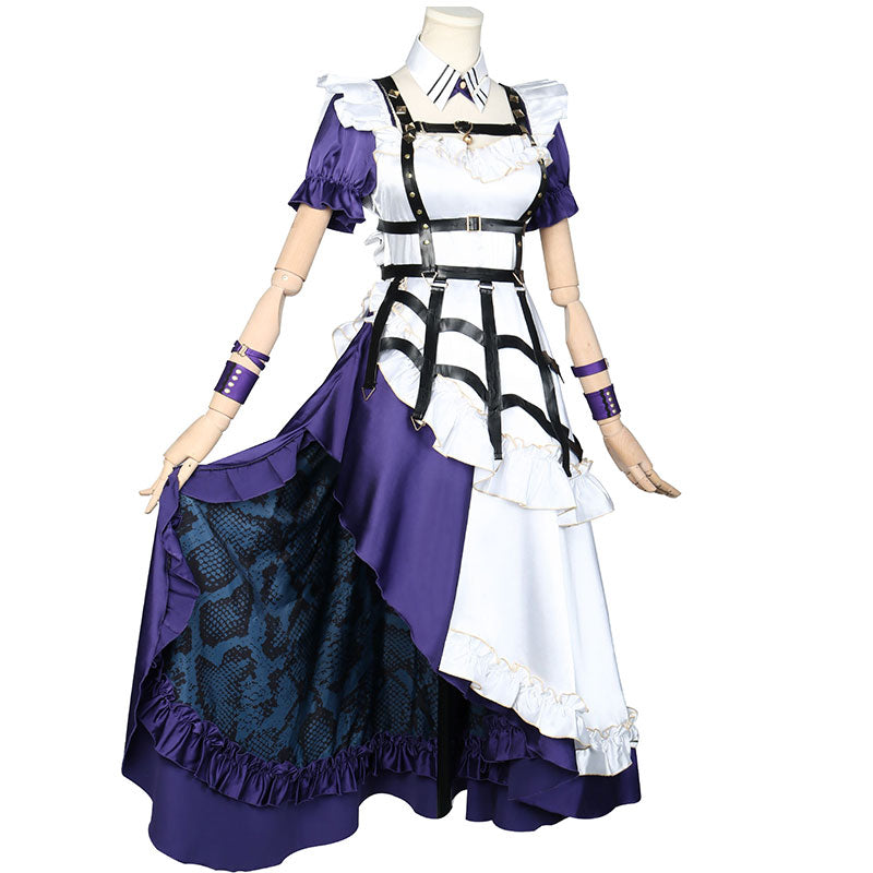 Virtual YouTuber Nijisanji XSOLEIL Meloco Kyoran Second Outfit Cosplay Costume