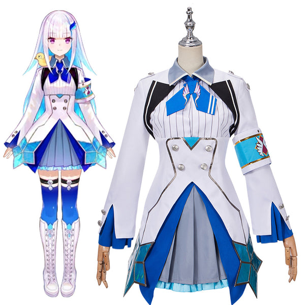 Virtual YouTuber Sanbaka Lize Helesta Cosplay Costume