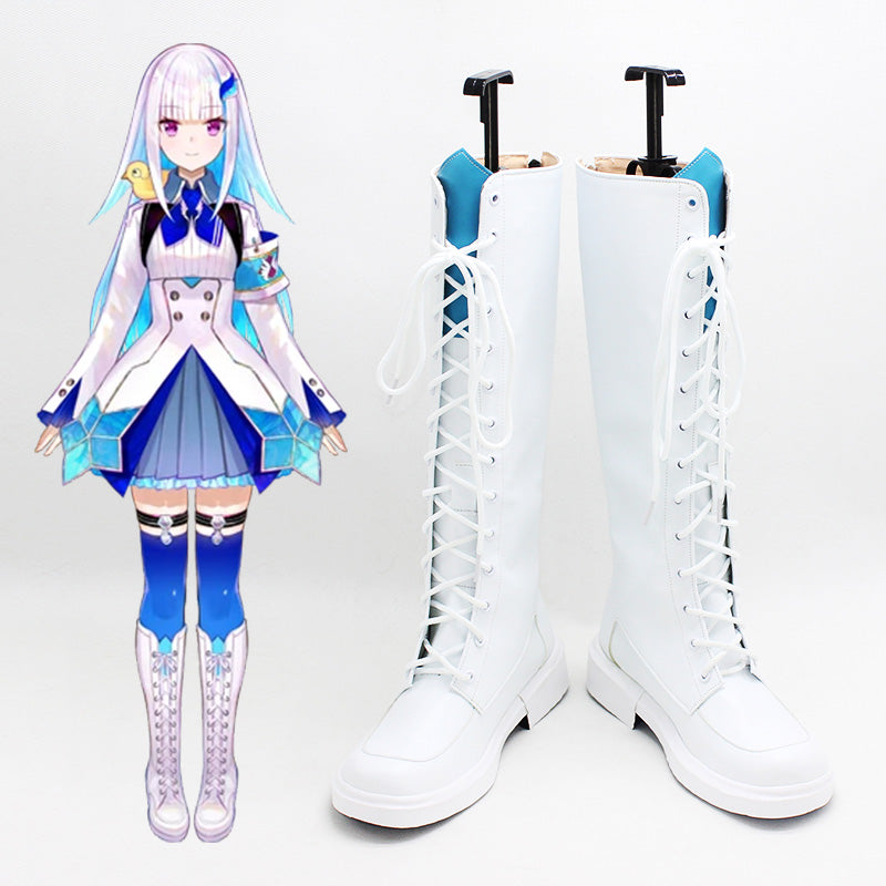 Virtual YouTuber Sanbaka Lize Helesta Shoes Cosplay Boots