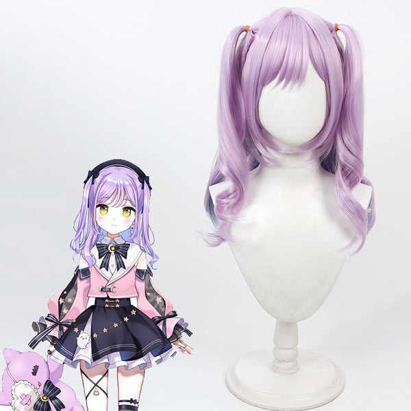 Virtual YouTuber VSPO! Shinomiya Runa Cosplay Wig