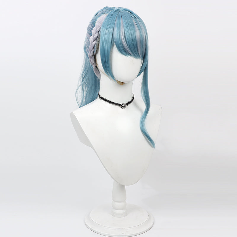 Virtual YouTuber VSPO! Shiranami Ramune Cosplay Wig