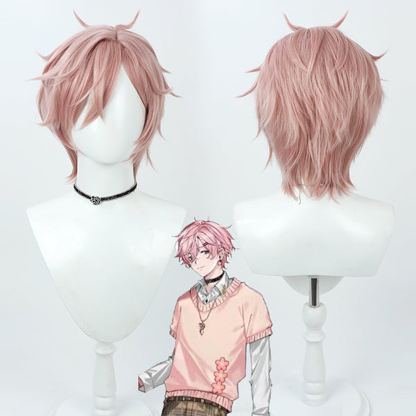 Virtual YouTuber VTuber Shoto Shxtou Spring Outfit Reference Sheet Cosplay Wig