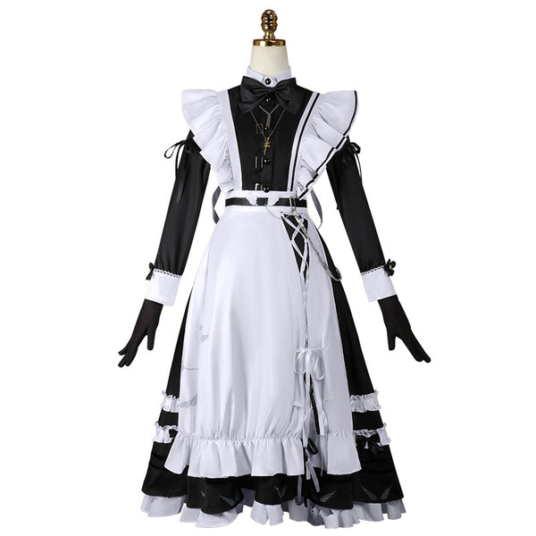 Virtual YouTuber NIJISANJI Kanae Maid Outfit Cosplay Costume