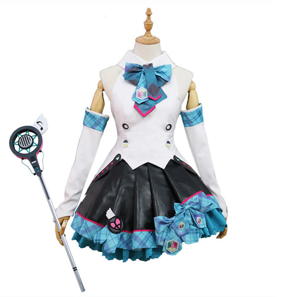 Vocaloid Hatsune Miku 2017 Magical Mirai Cosplay Costume - Not Included Staff