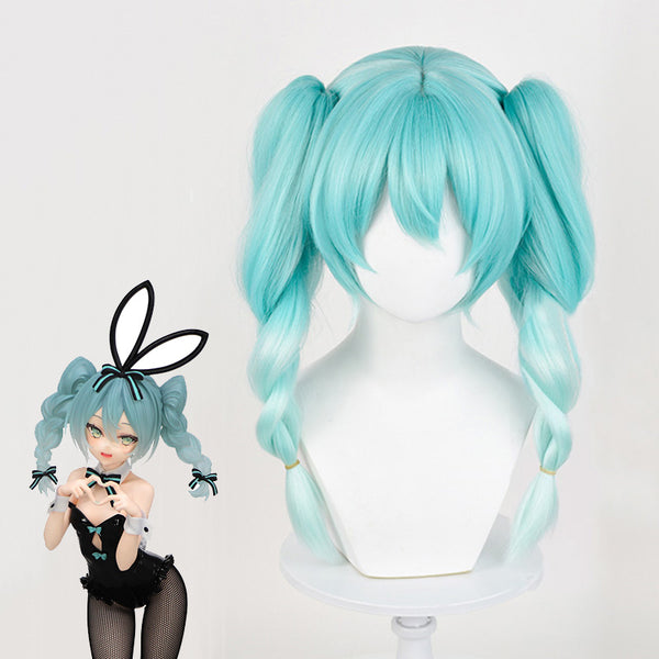 Vocaloid Hatsune Miku BiCute Bunnies Rurudo Ver. Bunny Girl Cosplay Wig