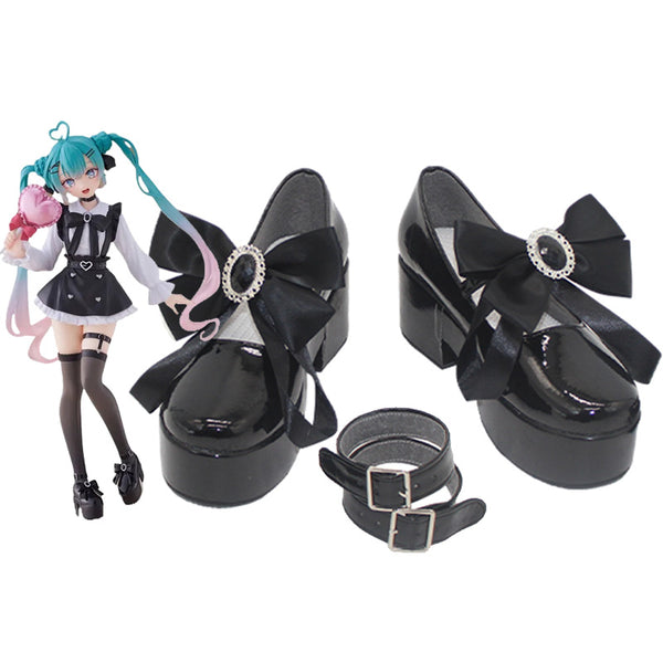 Vocaloid Hatsune Miku Fashion Subculture Ver. Cosplay Shoes