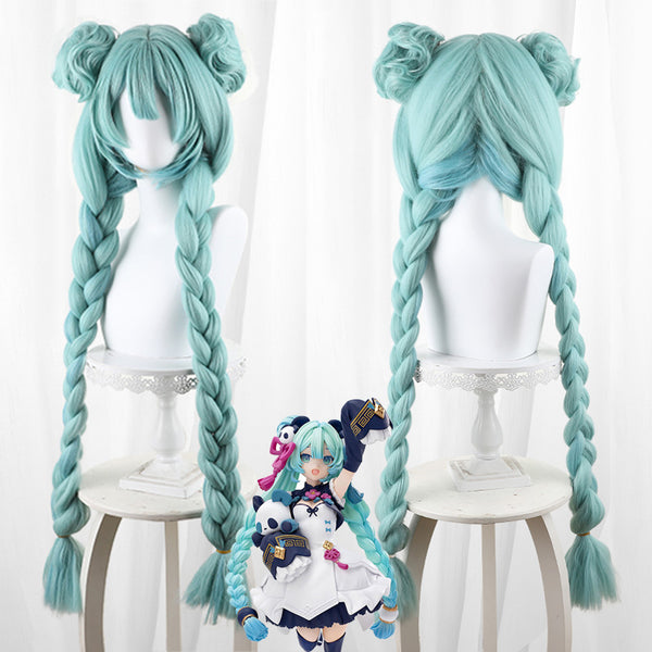 Vocaloid Hatsune Miku Luminasta Modern China Ver. Panda Cosplay Wig