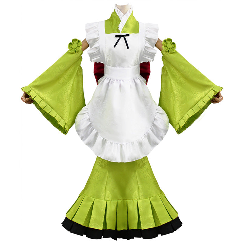 Vocaloid Hatsune Miku: Matcha Parfait Sweet Sweets Series Cosplay Costume