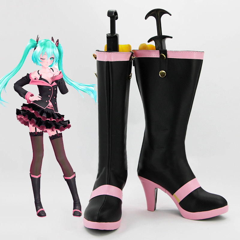 Vocaloid Hatsune Miku Project DIVA Sweet Devil Shoes Cosplay Boots