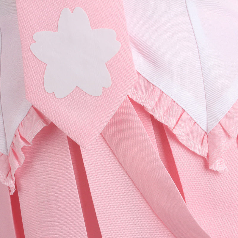 Vocaloid Hatsune Miku Sakura Miku Cosplay Costume