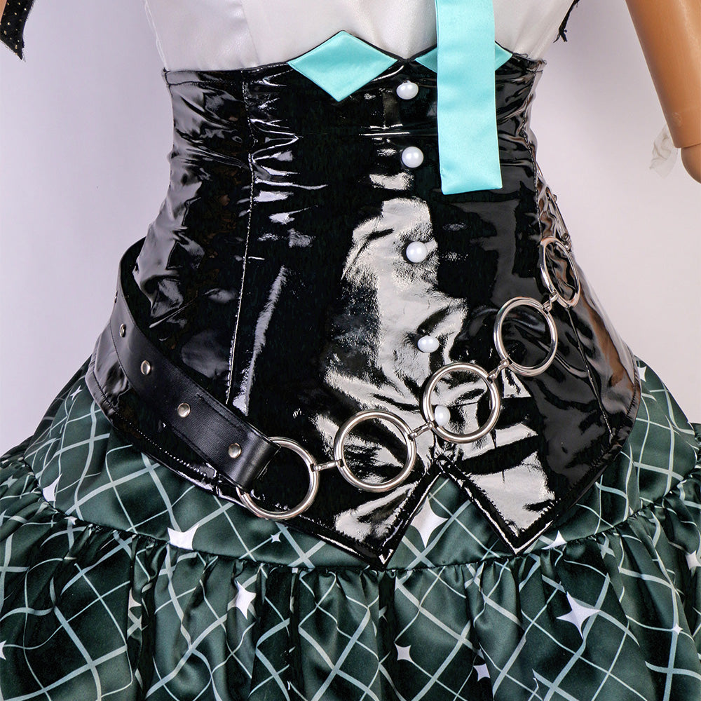 Vocaloid Hatsune Miku x Rascal Collab Little Devil Ver. 2023 Devil Wings Gothic Cosplay Costume SR