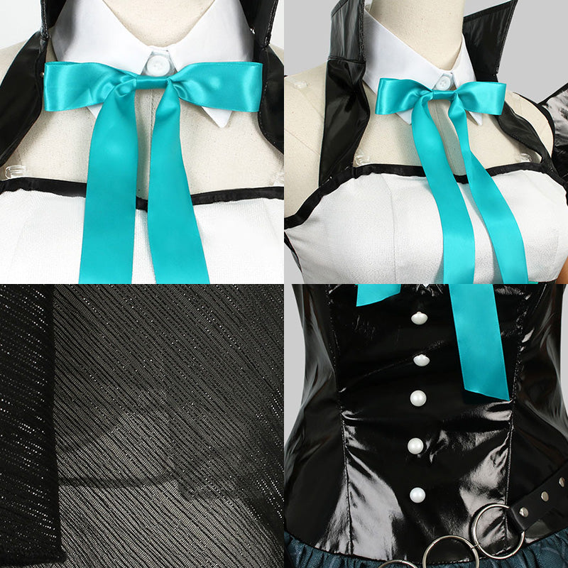 Vocaloid Hatsune Miku x Rascal Collab Little Devil Ver. 2023 Devil Wings Gothic Cosplay Costume R