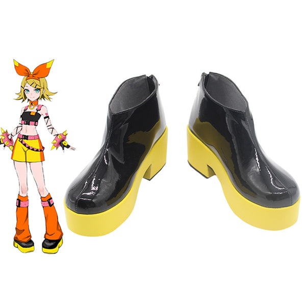 Vocaloid Magical Mirai 2023 Kagamine Rin Cosplay Shoes
