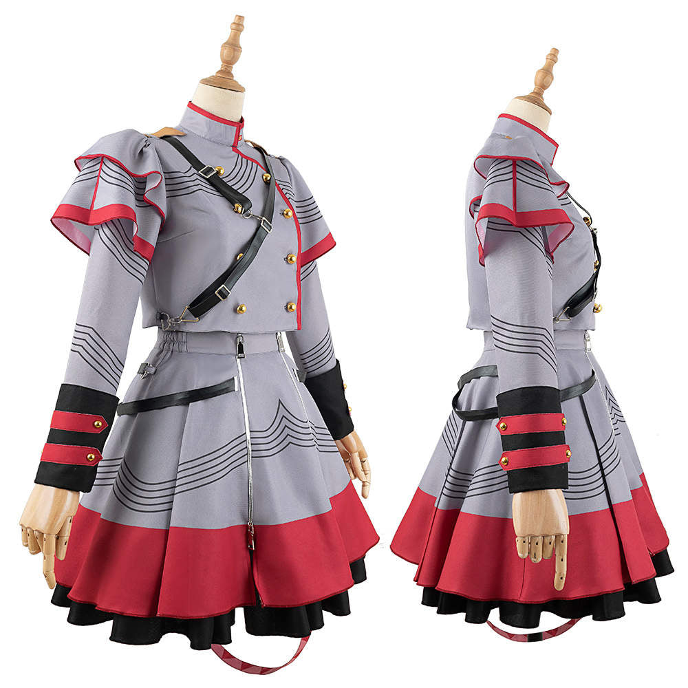 Vocaloid Synthesizer V Kasane Teto Cosplay Costume