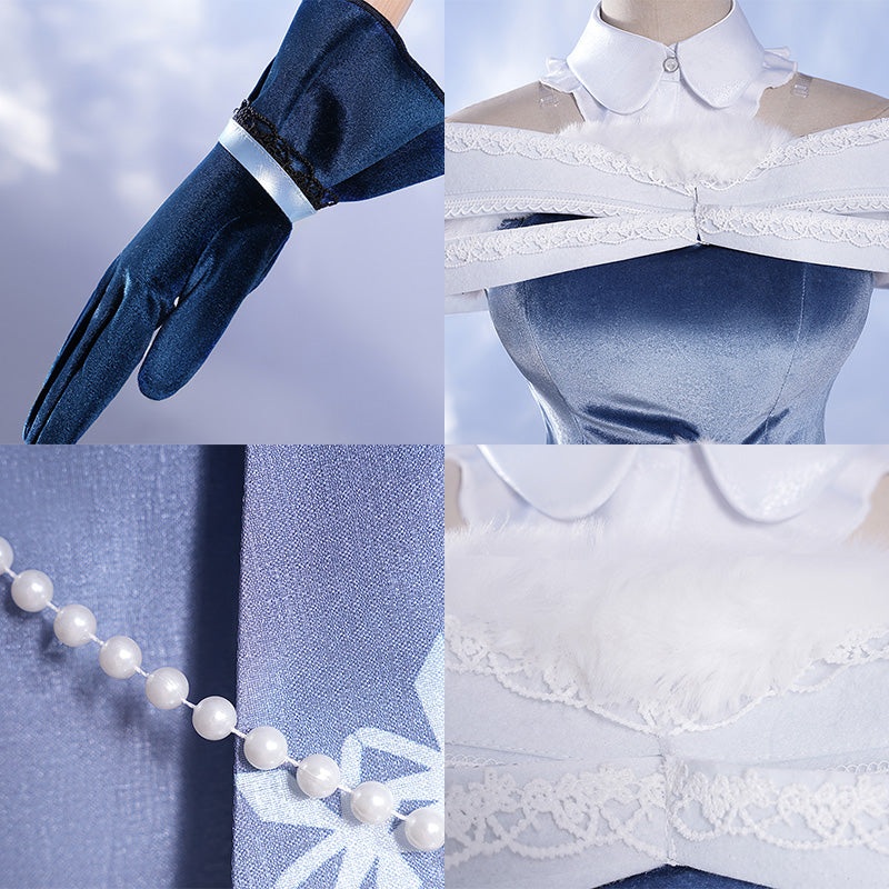 Vsinger Snow 2025 Winter Outfit Cosplay Costume