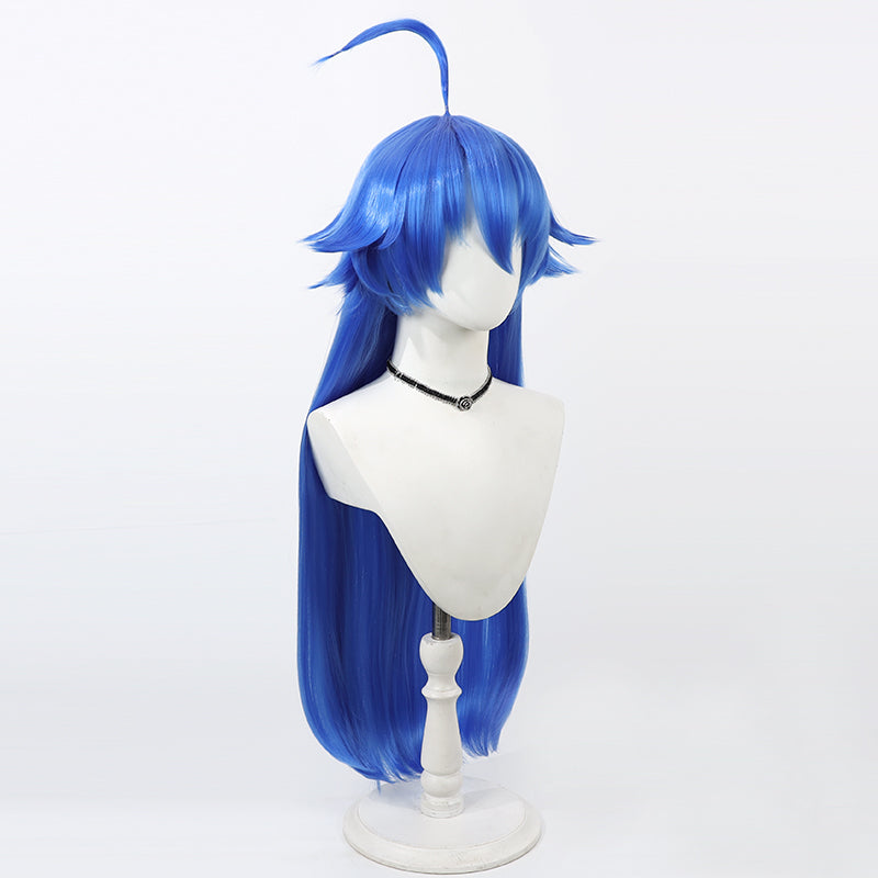 Welcome to Demon School! Iruma-kun Mairimashita! Iruma-kun Female Iruma Suzuki Mysterious Idol Irumi-chan! Blue Cosplay Wig