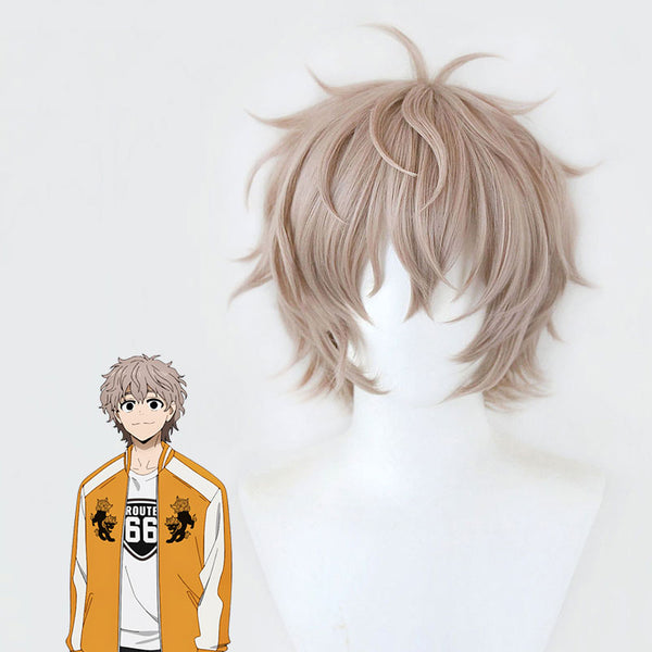 Wind Breaker Shishitoren Choji Tomiyama Cosplay Wig