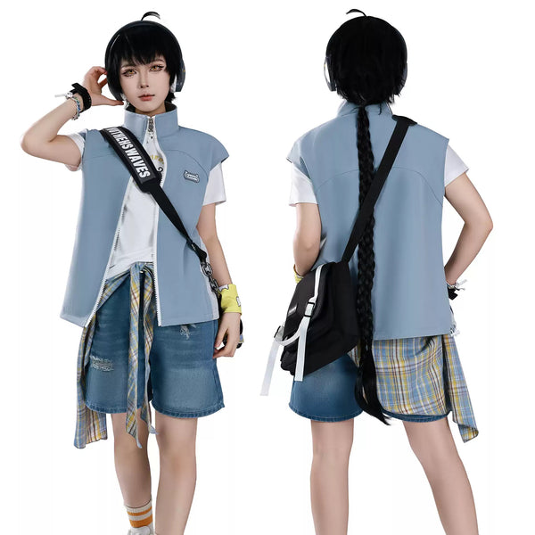 Wuthering Waves 2025 Birthday Party Teaser Male Rover Cosplay Costume