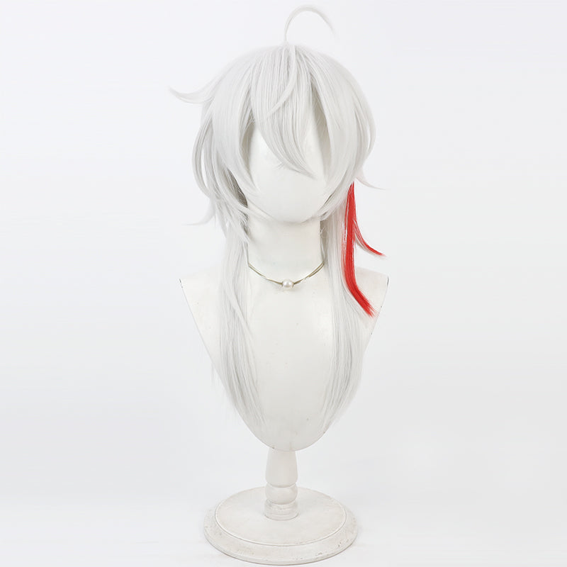 Wuthering Waves Zani Silver White Cosplay Wig