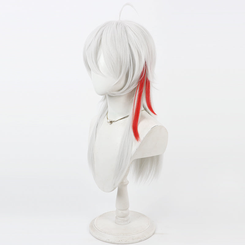 Wuthering Waves Zani Silver White Cosplay Wig
