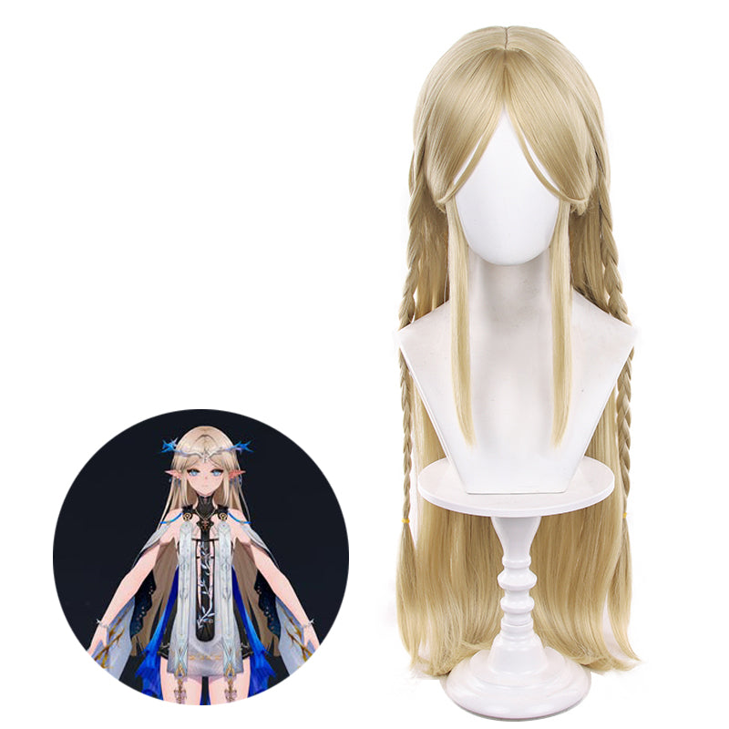Wuthering Waves Cartethyia Cosplay Wig