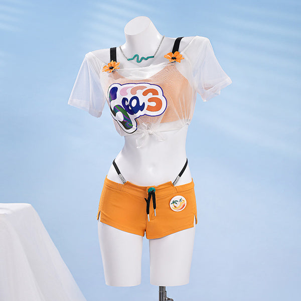 Zenless Zone Zero Belle Summer Skin Cosplay Costume