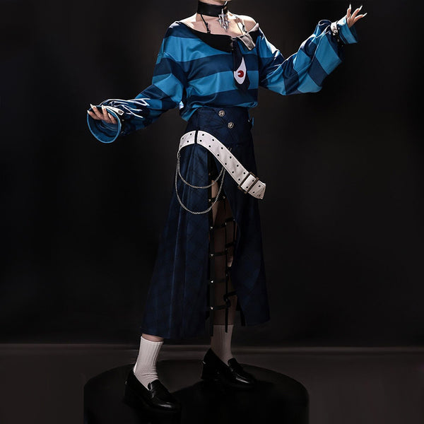 Zenless Zone Zero FES Hoshimi Miyabi Rock Cosplay Costume